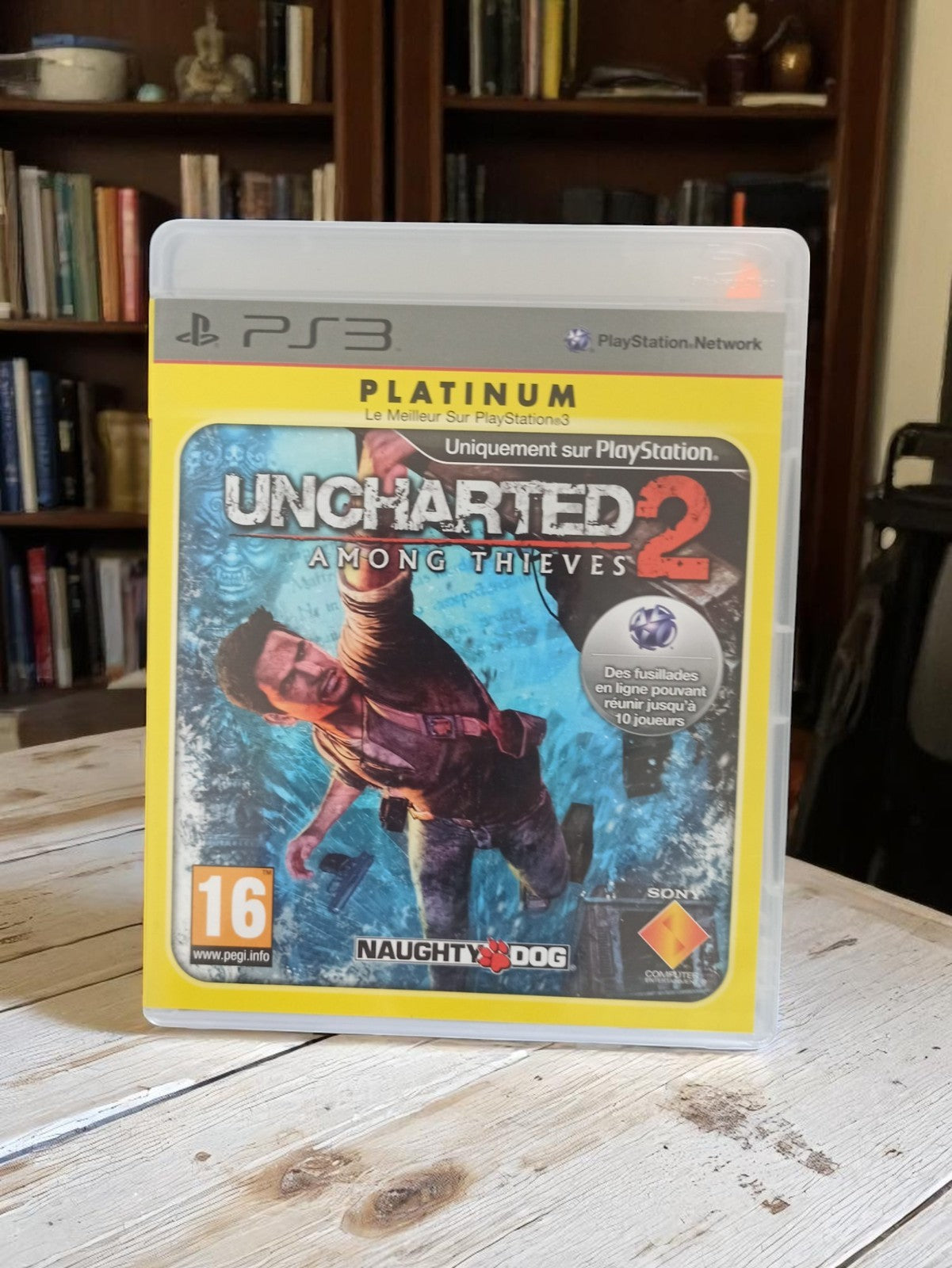 Jeu PS3 Uncharted 2 Platinum complet fonctionnel Naughty Dog vintage