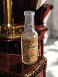 Mignonette vintage Sambuca Nigra ancienne bouteille déco bar