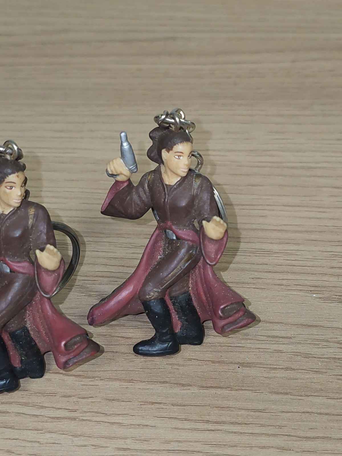 Lot 3 porte-clés Star Wars personnages films saga accessoires geek fans