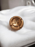 Muselet champagne Laurent Perrier ancien, plaque capsule vintage rétro déco