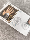 Lettre Premier Jour CEF Lepre Hansen 1973 cachet Paris philatélie ancien FDC