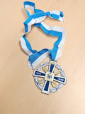Médaille ancienne Wieweler 1986 vintage collection rétro objet souvenir