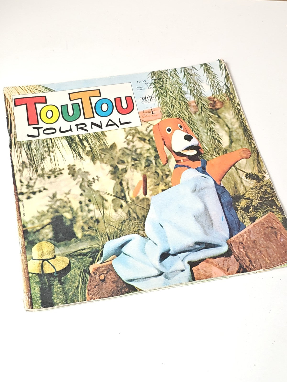Livre ancien Toutou Journal rétro vintage pour collectionneur presse enfant