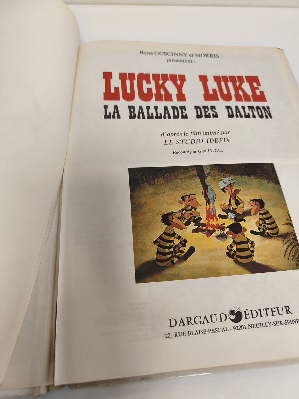 Lucky Luke BD vintage La balade des Dalton 1978 ancien album collection rare