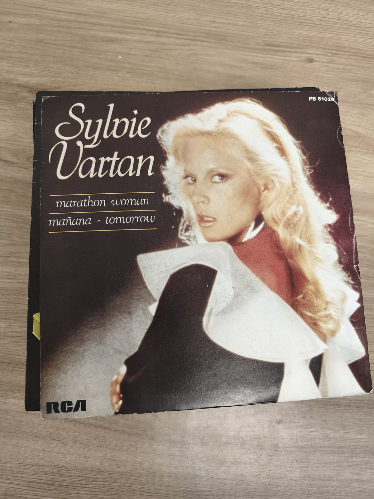 Sylvie Vartan 45T Marathon Woman Mañana Tomorrow RCA pochette photo état usé