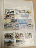 Lot timbres autos anciennes NEVIS Pologne Benin voitures anciennes philatélie