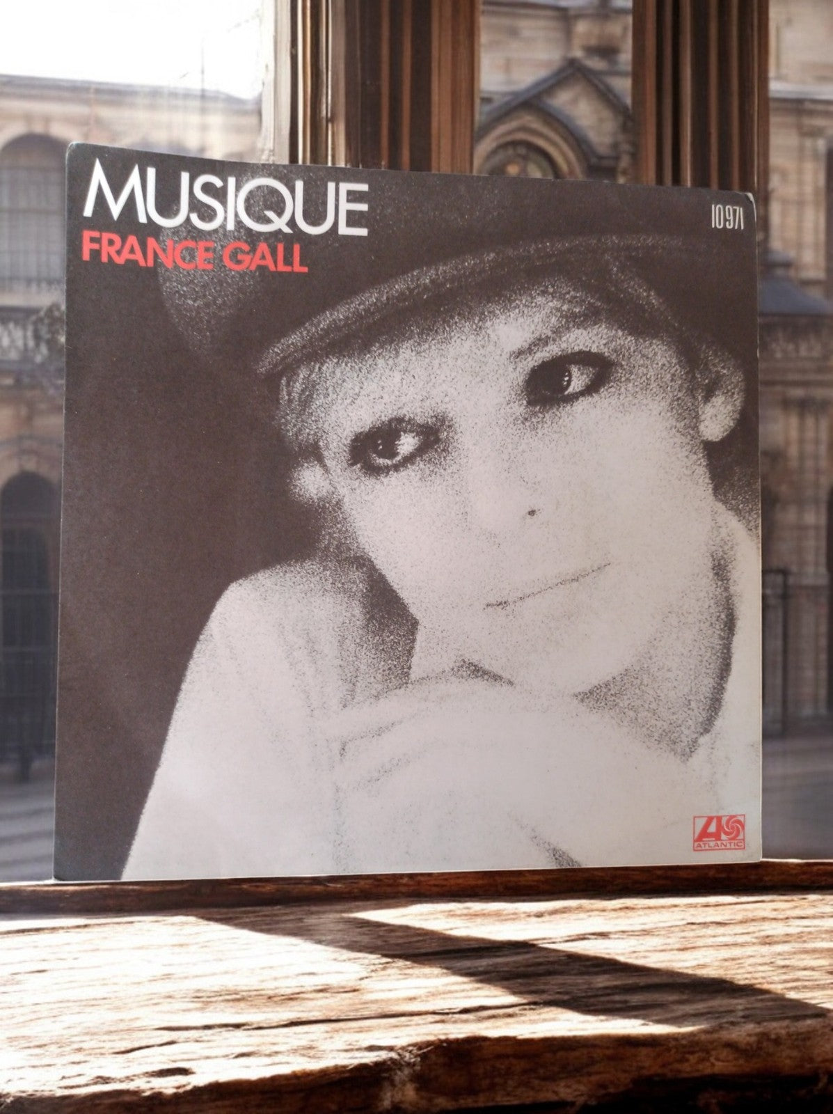 Vinyle 45T France Gall Musique pochette Atlantic vintage années 70