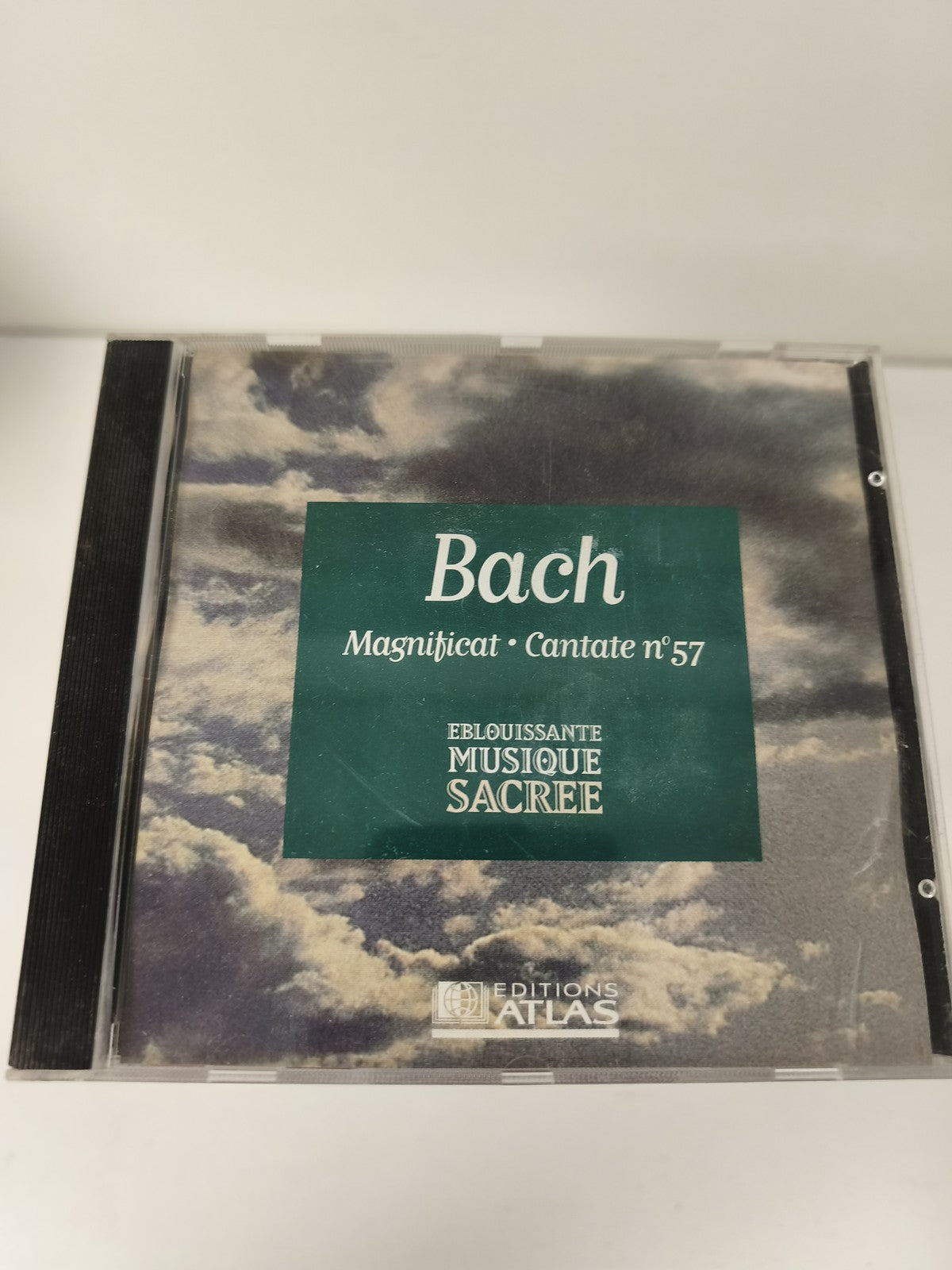 CD Bach Magnificat Cantate n°57 Éditions Atlas musique sacrée nuages