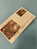 Enveloppe FDC Gabon Premier Jour Timbre Napoléon Serment de l?Armée illustrée