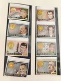Timbres Haute-Volta portraits célébrités signes zodiaque postaux