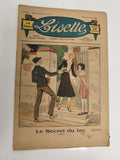 Ancien journal Lisette 1933, n°12, Journal des fillettes, BD vintage illustré