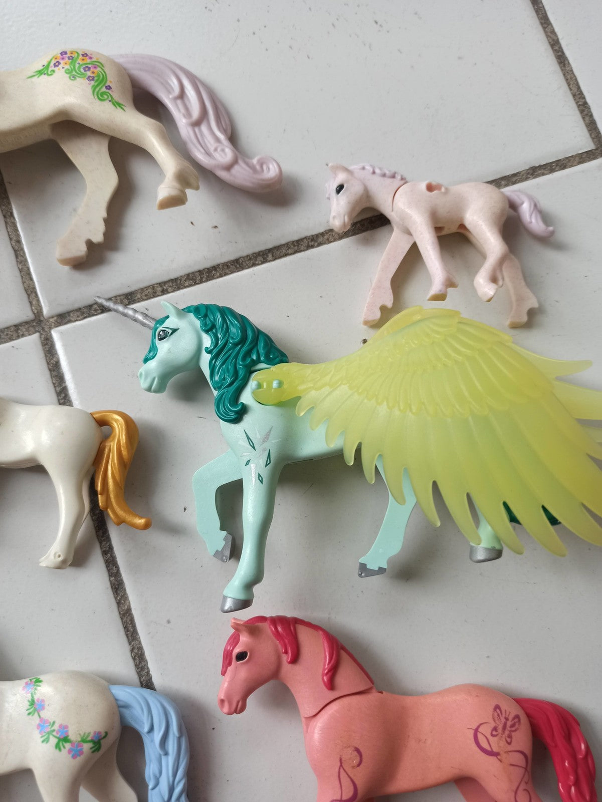 Lot Playmobil animaux divers en vrac figurines accessoires univers ferme zoo