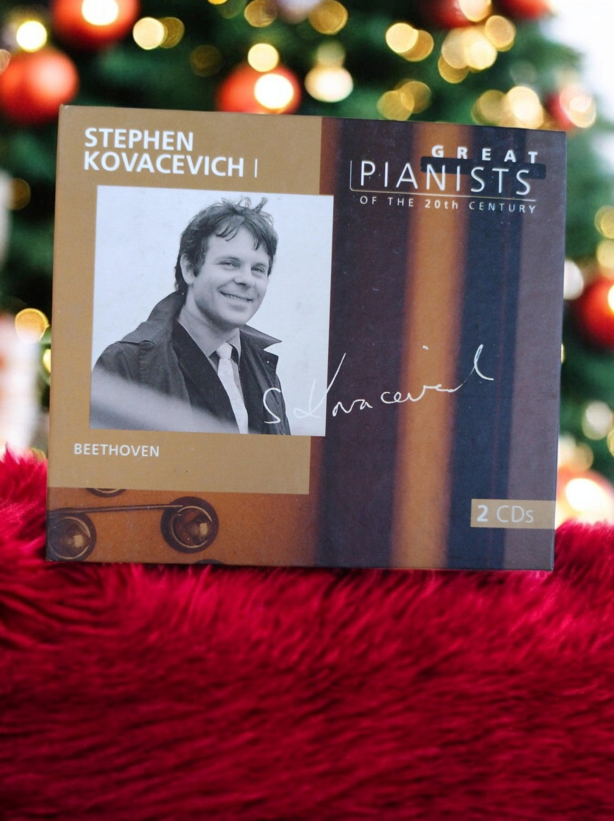CD Stephen Kovacevich Great Pianists Beethoven 2 CDs édition rare musique classi