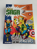 Comic Ombrax Saga n°243 1986 Thor Vengeurs Marvel ancien vintage France