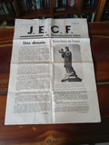 Ancien journal J.E.C.F. 1969 presse chrétienne rétro Notre-Dame de France