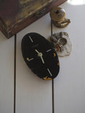 Cadran montre mécanique vintage Union ovale noir, pièce collection ancienne