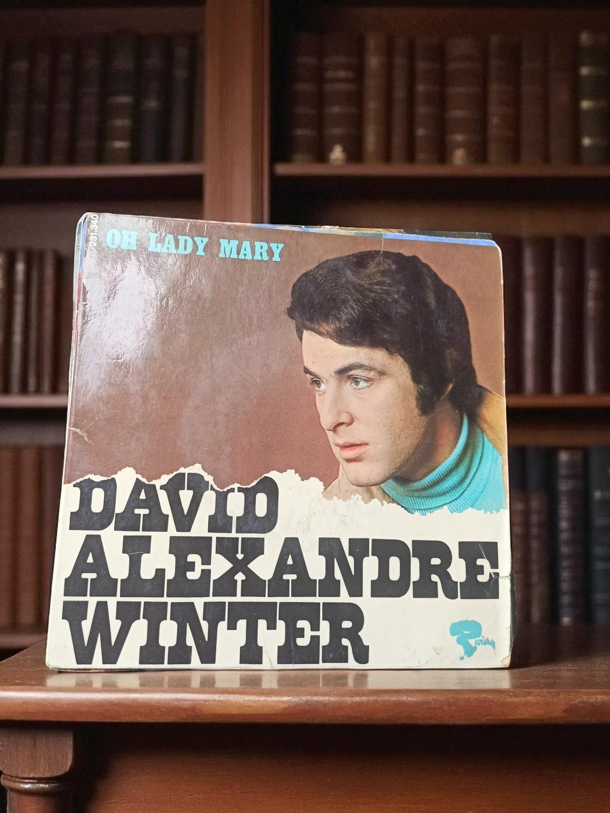 Disque vinyle 45 tours David Alexandre Winter Oh Lady Mary vintage ancien rétro