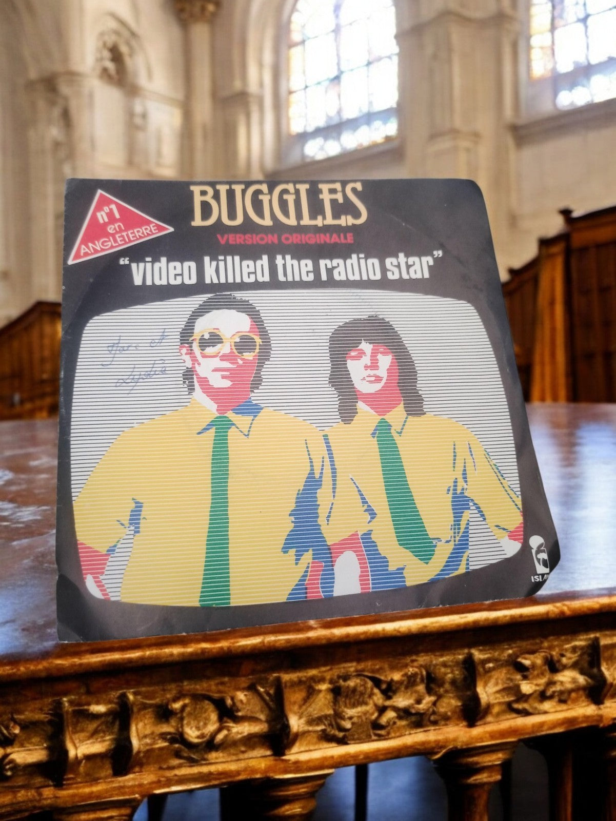 Vinyle 45 tours Buggles Video Killed the Radio Star vintage rétro
