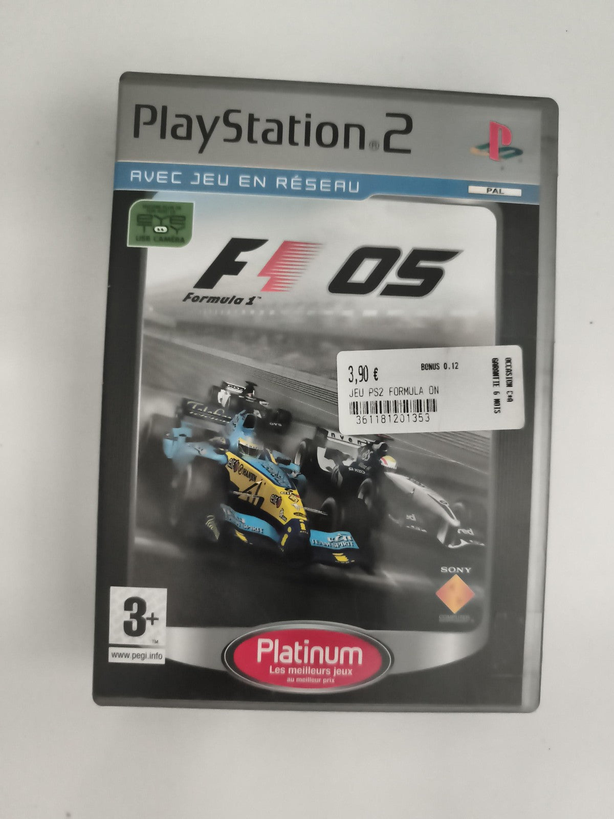Jeu PS2 F1 05 Platinum PlayStation 2 sans notice Sony PAL