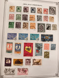 Timbres Libye état indépendant oblitérés, thématiques ONU, oiseaux, droits humai