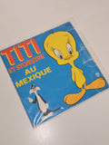 Vintage 45 tours ancien disque vinyle Titi et Sylvestre très bon état collection