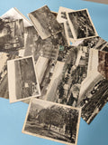 Lot cartes postales anciennes CPA noir et blanc divers lieux paysages France