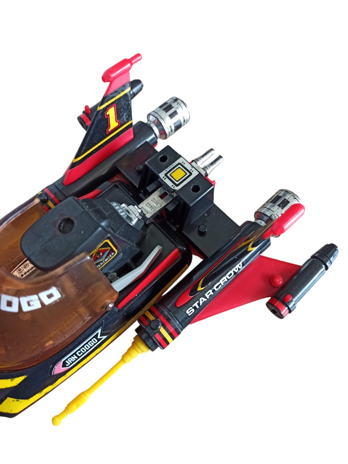 Vaisseau vintage Jan Coogo Starcrow Starzinger PB-46 Chogokin jouet métal