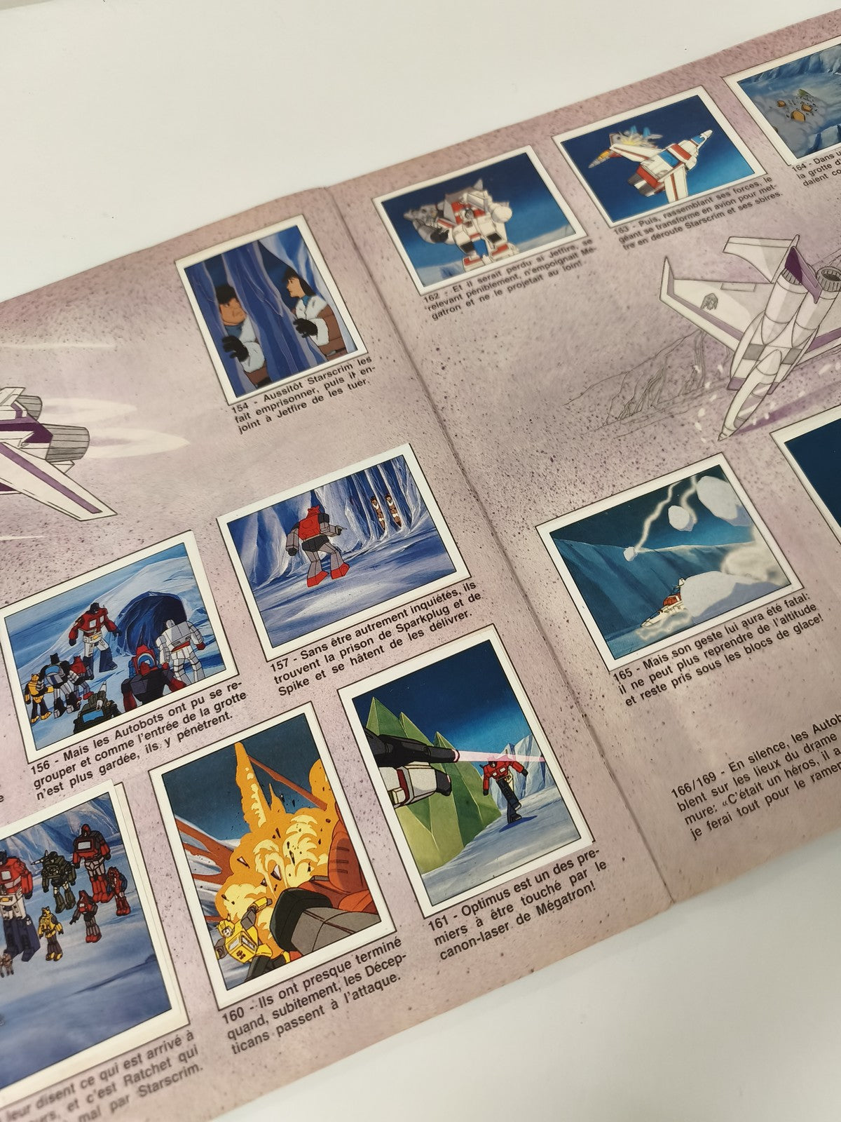Vintage album Panini Transformers complet ? Collection figurines robot rétro