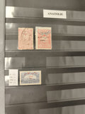 Timbres poste Anatolie Turquie anciens oblitérés et surchargés philatélie ottoma