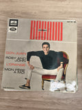 Vinyle 45T Gilbert Bécaud Don Juan Rosy and John L'Orange Mon père a moi EGF 759