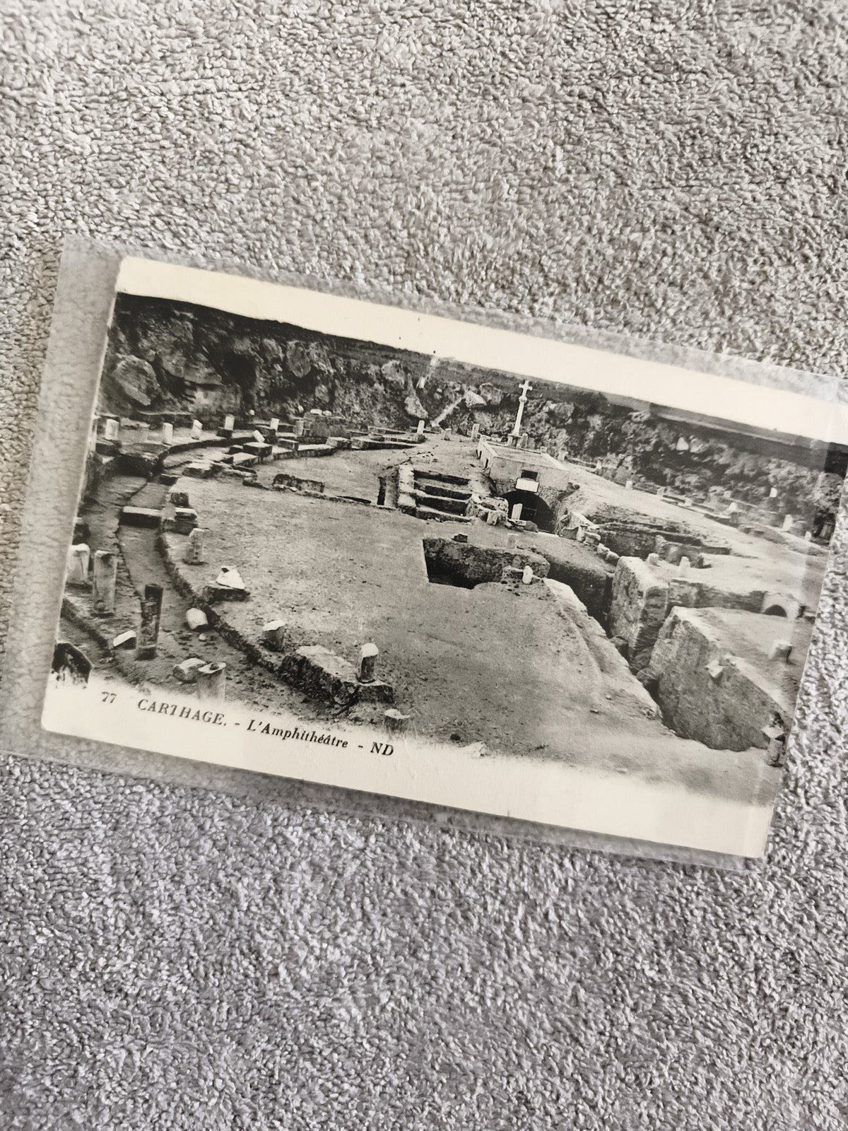 CPA Carthage L'Amphithéâtre ND carte postale photo ancienne