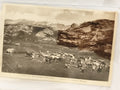 Carte postale ancienne Vallées du Champsaur Hautes-Alpes troupeau vaches