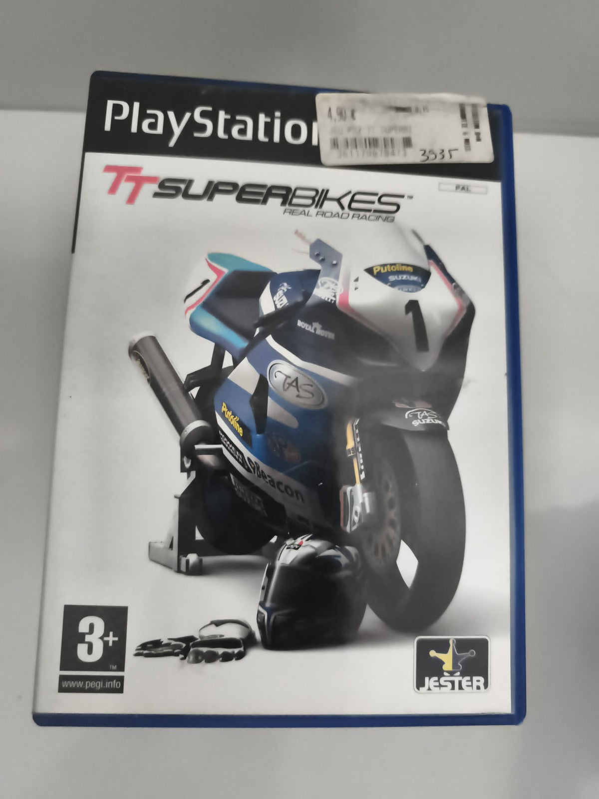 Jeu PS2 TT Superbikes PlayStation PAL moto course Jester sans notice