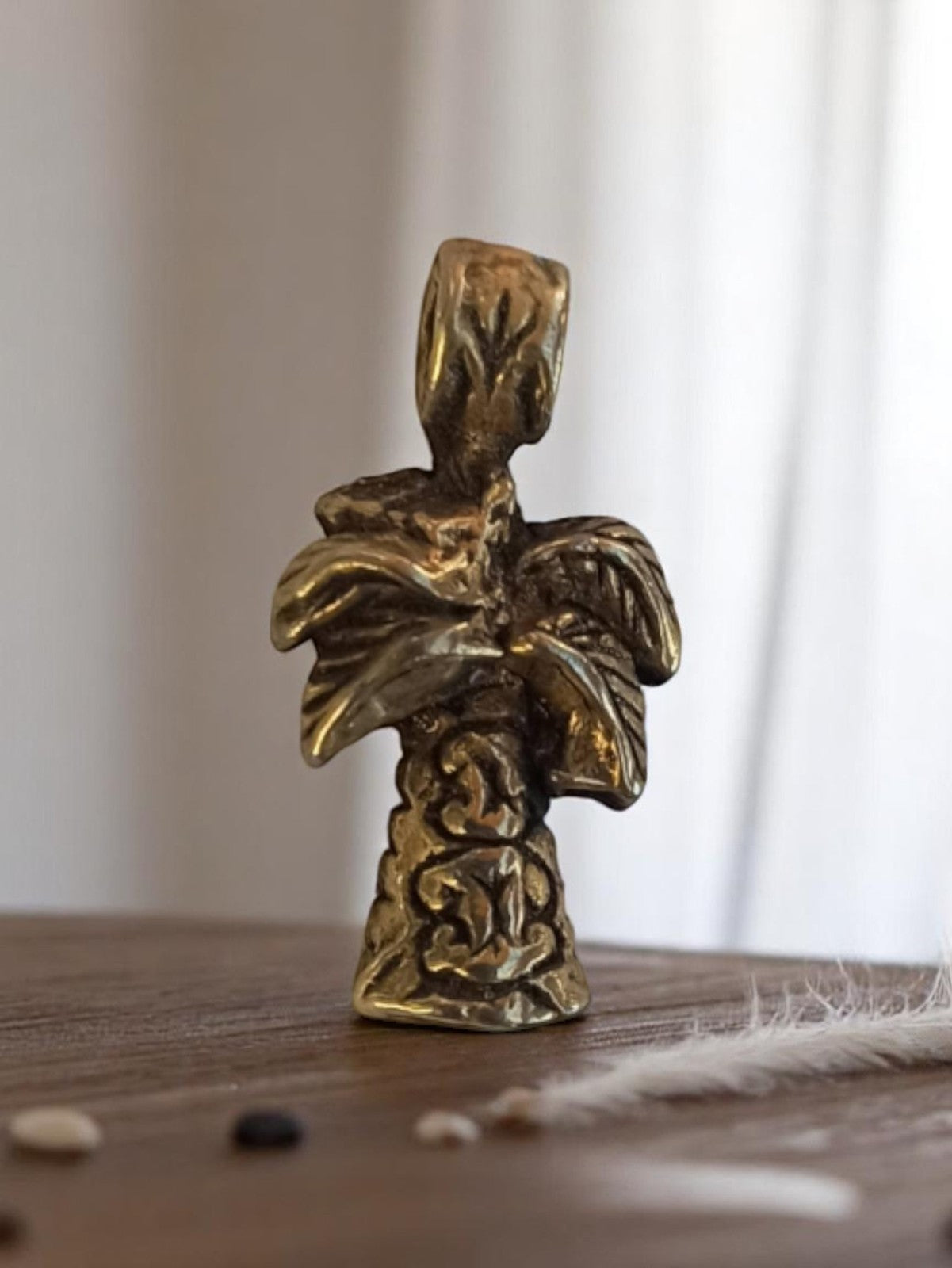Pendentif Vintage Métal Années 50 Bijouterie Deadstock