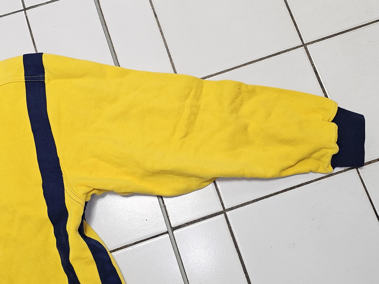 Sweat à capuche Adidas jaune 90s, taille XL 16 ans, hoodie logo sport unisexe