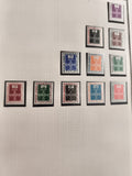 Timbres neufs Mauritanie République Émaillée série ancienne philatélie