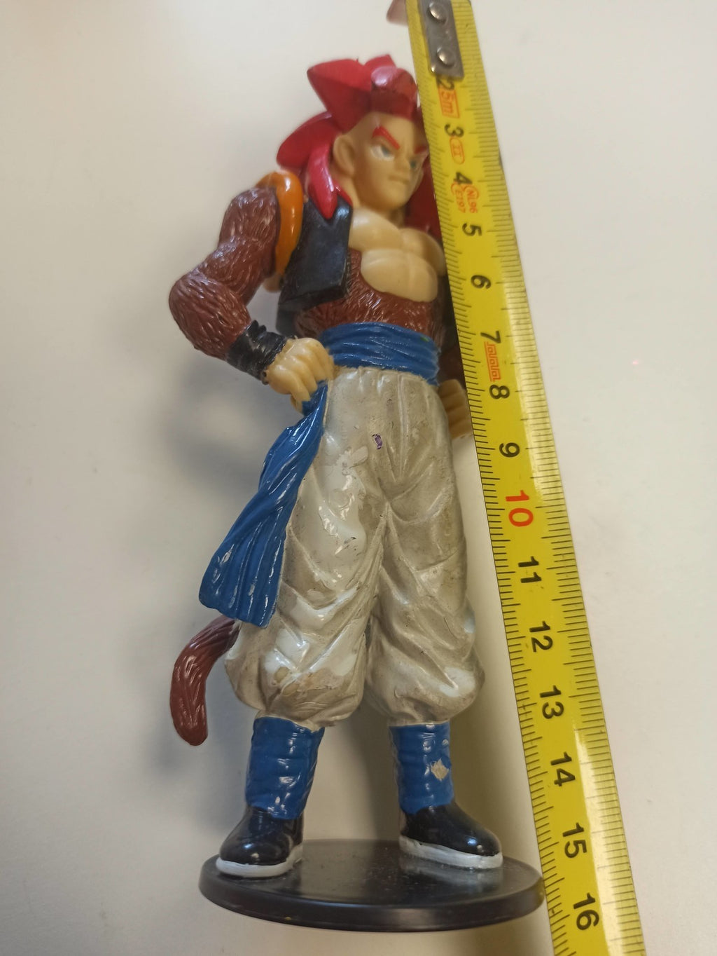 Figurine Dragon Ball GT rétro vintage, Gogeta Super Saiyan 4, jouet ancien