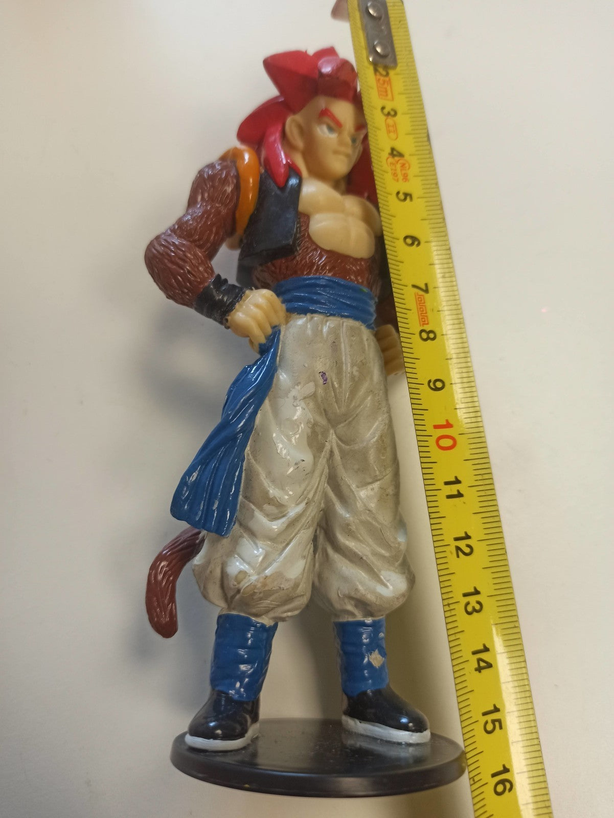 Figurine Dragon Ball GT rétro vintage, Gogeta Super Saiyan 4, jouet ancien