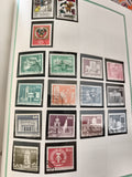 Timbres DDR Allemagne Est oblitérés monuments architecture lot philatélie