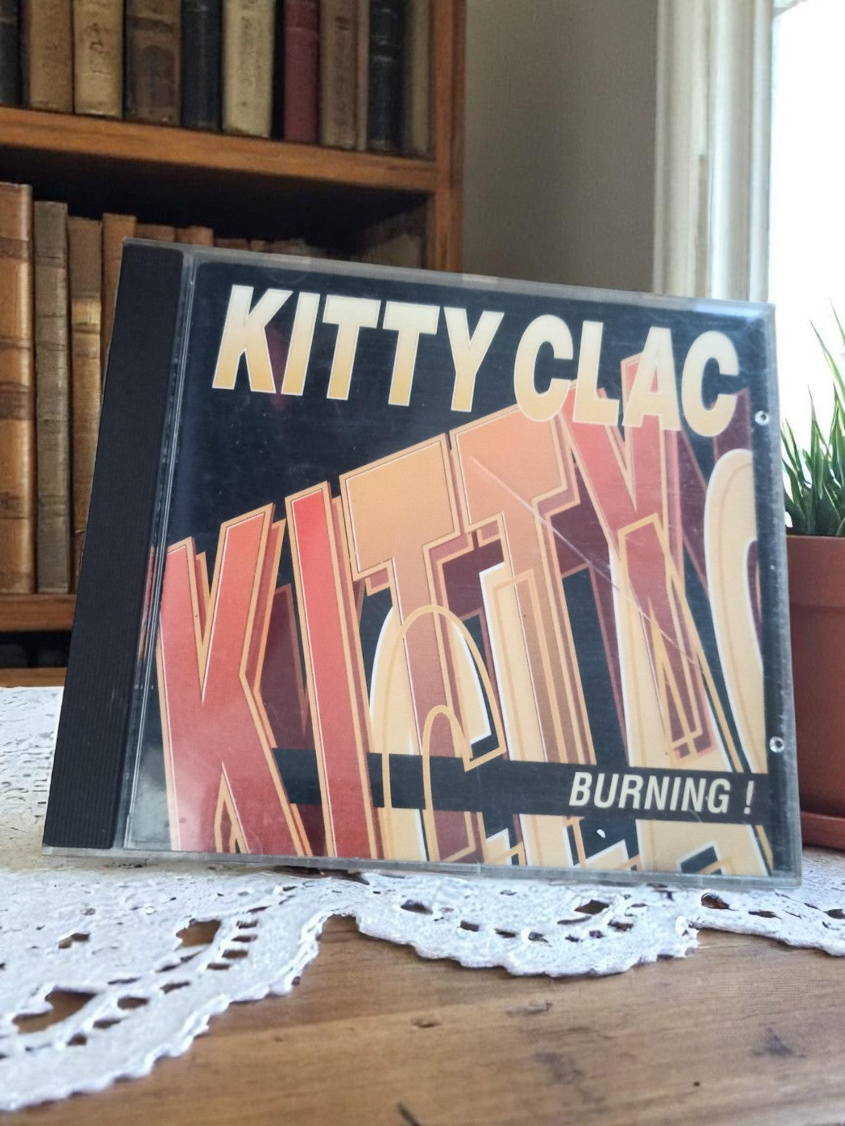 CD Kitty Clac Burning! musique vintage rare édition française