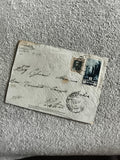 Lettre affranchie timbre Colonies Italiennes Eritrea, oblitérée, enveloppe manus