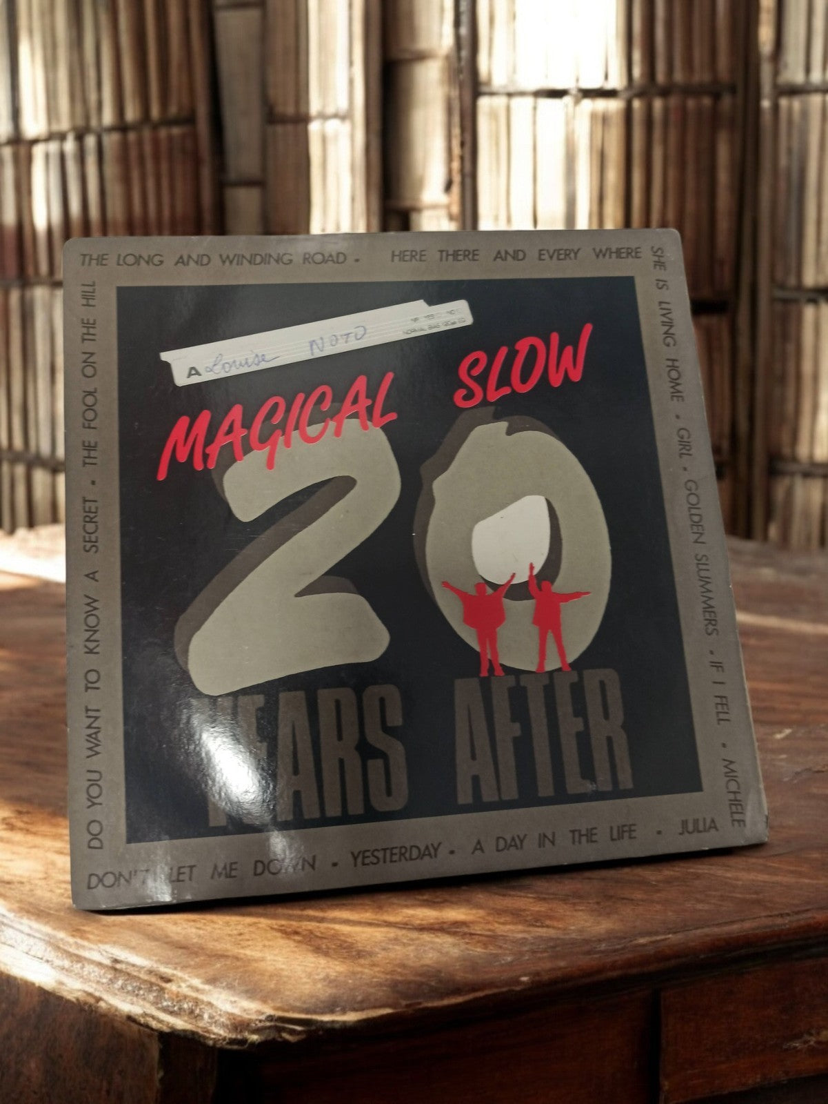 Vinyle 45 tours Magical Slow vintage pochette 20 Years After rétro disque ancien