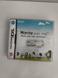 Jeu Nintendo DS Marche avec moi complet, boîte, jeu vidéo rythme