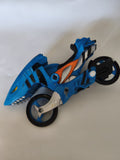 Moto requin bleue Power Rangers Jungle Fury Bandai moto-jouet articulée d'occasi