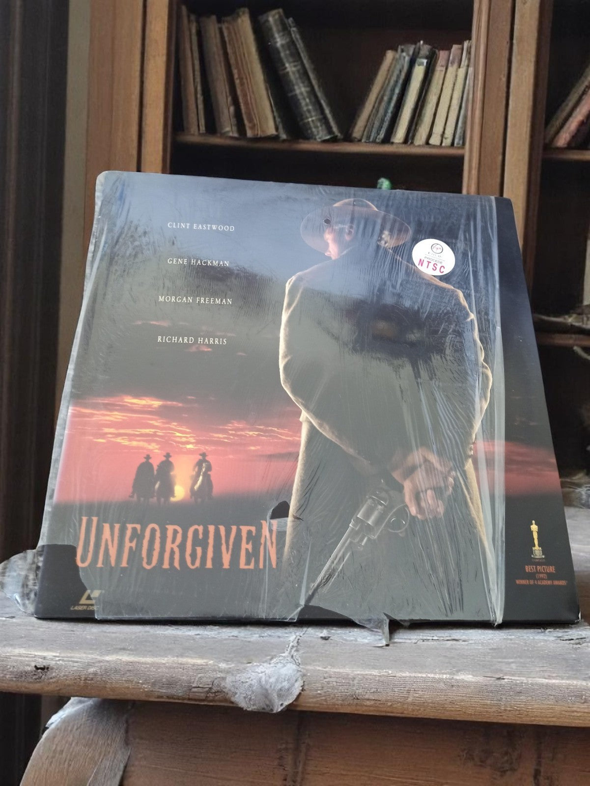 Laserdisc Unforgiven Clint Eastwood NTSC Western vintage film rare