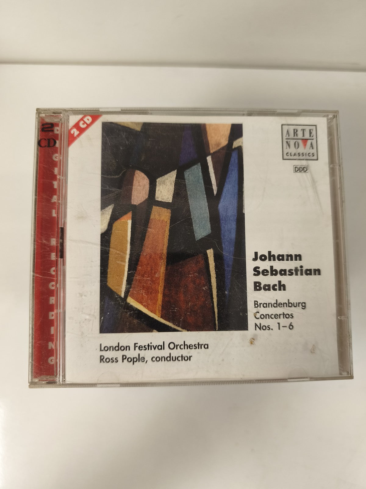CD 2 disques Bach Brandenburg Concertos 1-6 London Festival Orchestra