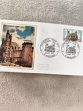 Lettre FDC Cathédrale Saint-Just Narbonne 1972 Premier Jour philatélie ancien