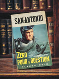 Roman policier vintage San-Antonio Zéro pour la Question Fleuve Noir ancien poch