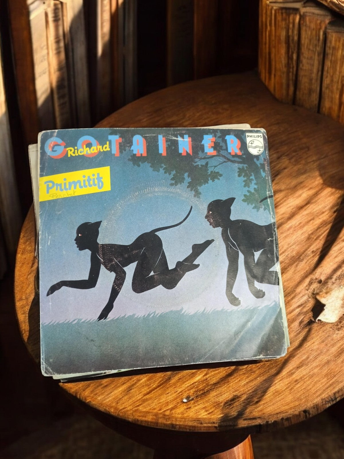 45 tours Richard Gotainer Primitif Philips vintage disque vinyle pochette