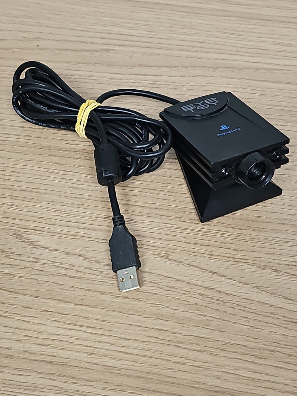 Caméra EyeToy Sony PlayStation 2 PS2 accessoire rétro vintage USB noir